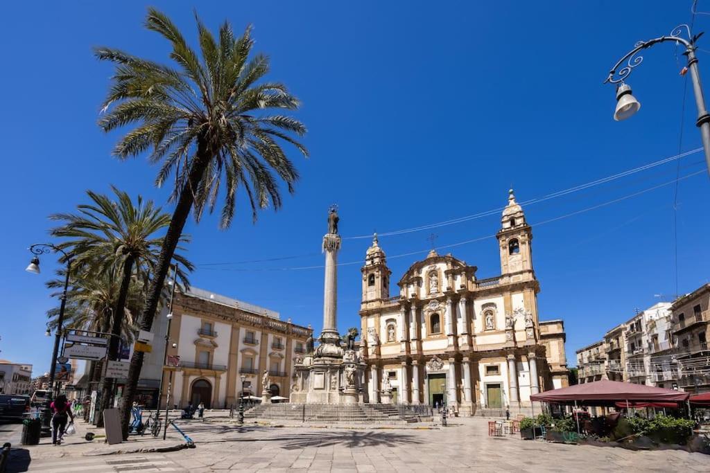 Ferienwohnung Vista San Domenico Palermo Exterior foto